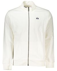 La Martina - Elegant Fleece Sweatshirt - Lyst