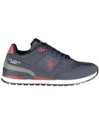 U.S. POLO ASSN. - Blue Polyurethane Men's Sneaker - Lyst