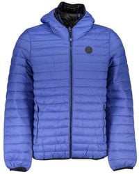 Gianmarco Venturi - Blu Poliammide Men's Jacket - Lyst