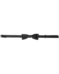 Dolce & Gabbana - Silk Fantasy Adjustable Neck Papillon Bow Tie - Lyst