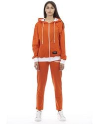 Baldinini - Orange Cotton Sweater - Lyst
