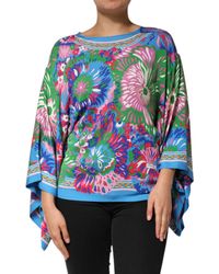 Dolce & Gabbana - Floral Print Top - Lyst