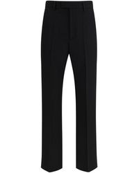 Valentino Garavani - Black Wool Oves Aries Dress Pants - Lyst