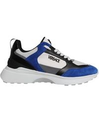 Versace - Canvas Quad Fabric Medusa Low Top Sneakers Shoes - Lyst