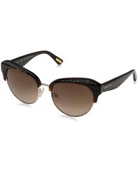 MARCIANO BY GUESS - Brown Acetate Sunglasses - Lyst