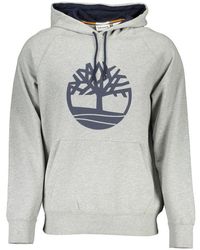 Timberland - Cozy Organic Cotton Hooded Sweatshirt - Lyst
