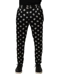 Dolce & Gabbana - Silk Skinny Leg Dress Trouser Pants - Lyst