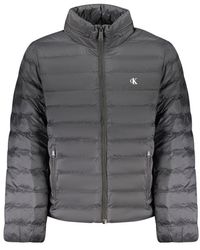 Calvin Klein - Padded Jacket Zip Closure - Lyst