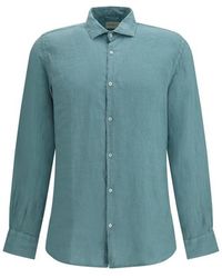 Brooksfield - Bicolor Linen Shirt - Lyst