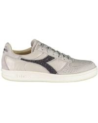 Diadora - Grigio Leather Sneaker - Lyst