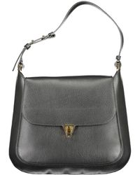 Coccinelle - Elegant Leather Shoulder Bag With Turn Lock Closure - Lyst