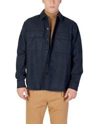 Only & Sons - Blue Denim Shirt - Lyst