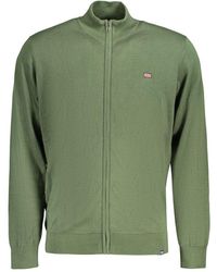 Norway 1963 - Verde Cotton Men's Cardigan - Lyst