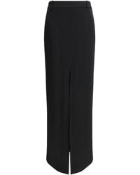 Tom Ford - Black Acetate Long Skirt - Lyst