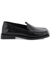 The Attico - Brushed Leather 'micol' Loafers - Lyst