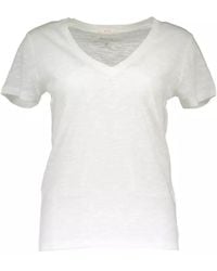 GANT - Cotton Tops & T-shirt - Lyst