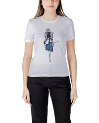ONLY - Organic Cotton T-Shirt - Lyst