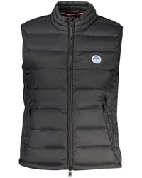 North Sails - Black Polyester 's Vest - Lyst