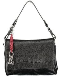 Desigual - Black Polyurethane 's Bag - Lyst