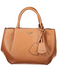 Guess - Brown Polyethylene Handbag - Lyst