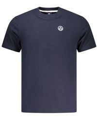 North Sails - Blue Cotton Men's T - Lyst