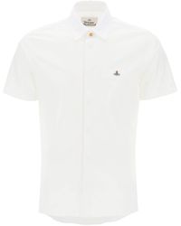 Vivienne Westwood - Slim Fit Short Sleeve Shirt - Lyst