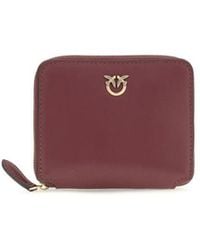 Pinko - Multicolor Calf Leather Bos Taurus Wallet - Lyst