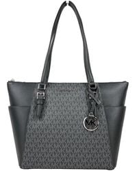 Michael Kors - Charlotte Leather Top Zip Tote Bag - Lyst