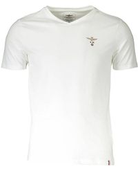 Aeronautica Militare - White Cotton T - Lyst