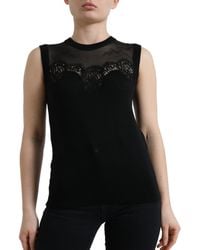 Dolce & Gabbana - Sleeveless Tops - Lyst