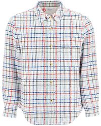 Thom Browne - Gingham Tweed Shirt Jacket - Lyst