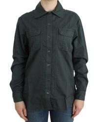 Roberto Cavalli - Elegant Cotton Button Down Shirt - Lyst
