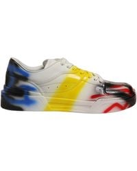 Dolce & Gabbana - Multicolor New Roma Paint Sneakers Men Shoes - Lyst