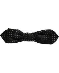 Dolce & Gabbana - Polka Dots Bow Tie - Lyst