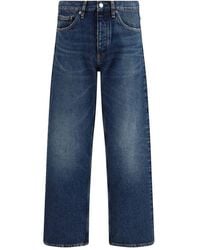 sunflower - Blue Cotton Relaxed Fit Jeans - Lyst