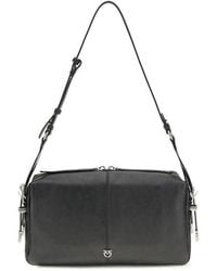 Pinko - Shoulder Bag Keeper Leather - Lyst