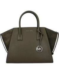Michael Kors - Avril Handbag/ Leather - Lyst