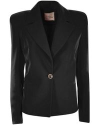 Yes-Zee - Black Polyester Suits & Blazer - Lyst