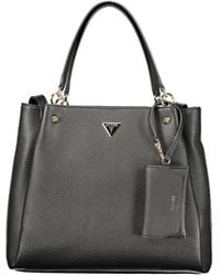 Guess - Black Polyurethane 's Bag - Lyst
