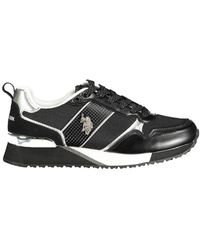 U.S. POLO ASSN. - White Eco Suede Sneaker - Lyst