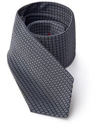 Jil Sander - Gray Silk Tie - Lyst