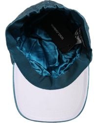 Dolce & Gabbana - Polyester Quilted Baseball Cap Hat Silk Cotton - Lyst