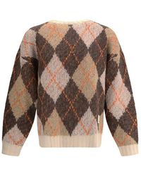 Emporio Armani - Rhombus Sweater - Lyst