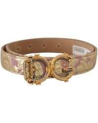 Dolce & Gabbana - Chic And Leather Belt - Lyst