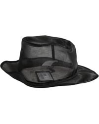 Dolce & Gabbana - Silk Mesh Bucket Fisherman Cap Hat - Lyst