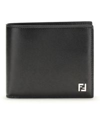 Fendi - Calf Leather Bos Taurus Wallet - Lyst