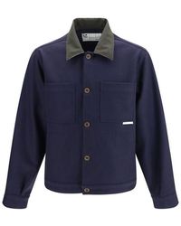GR10K - Blue Wool Oves Aries Full - Lyst