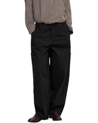 Jacqueline De Yong - Black Cotton Cargo Pants - Lyst
