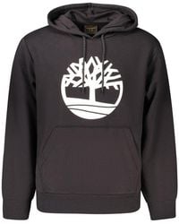 Timberland - Black Cotton Men's Sweatshirt - Lyst