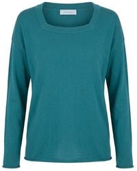 Malo - Blue Cotton 's Sweater - Lyst
